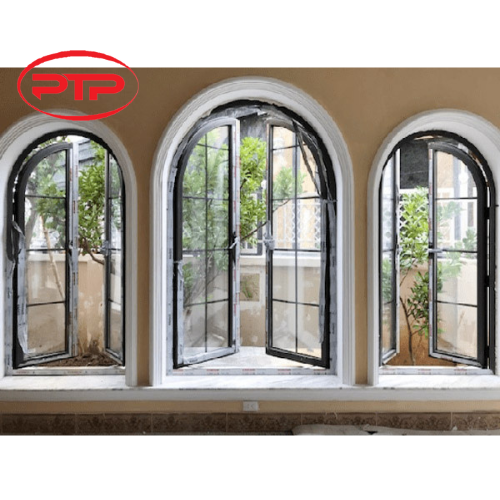 Cửa nhôm xingfa hệ 55 - cửa uốn vòm
